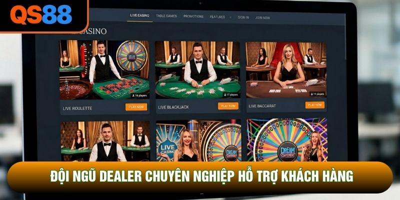 Đội ngũ Dealer chuyên nghiệp hỗ trợ khách hàng
