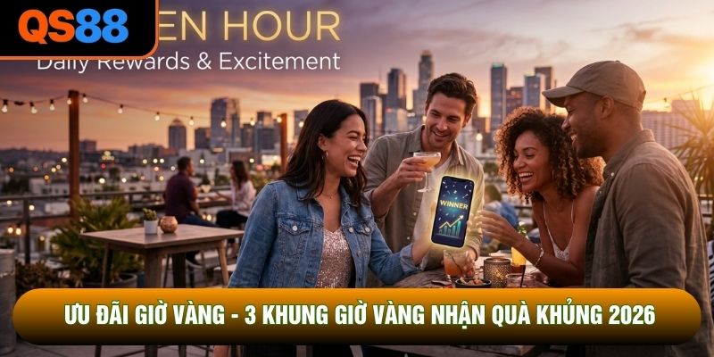 Ưu Đãi Giờ Vàng - 3 Khung Giờ Vàng Nhận Quà Khủng 2026